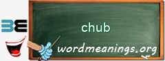 WordMeaning blackboard for chub